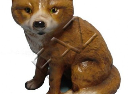 Design Fox Figurine Garden Statue Sculpture Figurines Sculptures Decoration Decor New
